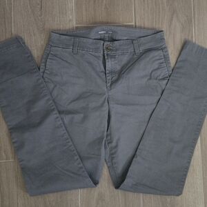 Old Navy Women's Gray Pants Skinny Sz 6 Long